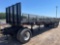 1973 Flatbed 40Ft Semi Trailer with Side Guards
