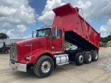 2011 Kenworth T800 Tri-Axle Dump Truck