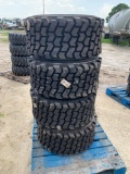 Four Unused 33 x 15.5-16.5 Wide Wall High Flotation Tires