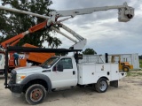 2011 Ford F-550 4x4 43FT Insulated Bucket Truck