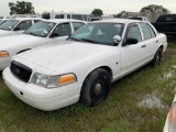 2011 Ford Crown Victoria 4 Door Police Cruiser