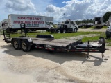 2015 Cam Superline T/A Equipment Trailer with Ramps
