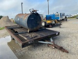 Utility Trailer with Tank