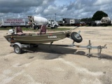 Tracker Topper 12W Boat and Trailer