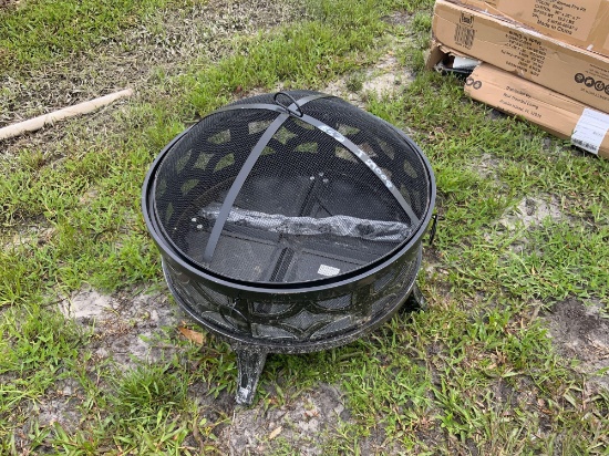 Unused Round Firepit