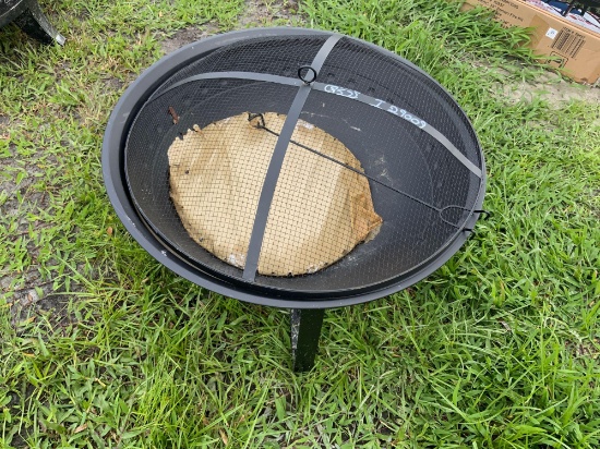 Unused Round Firepit