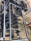Unused 2021 JCT skid steer hydraulic auger drive and bits quick attach 12in and 18 in alloy bits