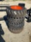 Set of 4 Unused 10-16.5 Loader Tires and Wheels
