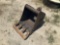 18in Excavator Bucket with Finish Bar
