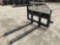 Unused JBX 4000 48in Skid Steer Forks
