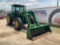 2002 John Deere 7210 4x4 Tractor with Loader