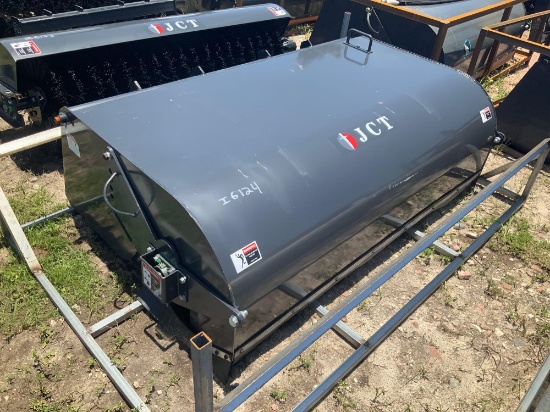 Unused JCT 72in Skid Steer Box Broom