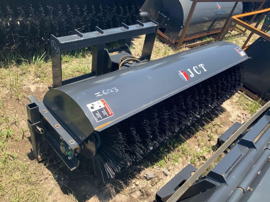 Unused JCT 72in Skid Steer Angle Broom