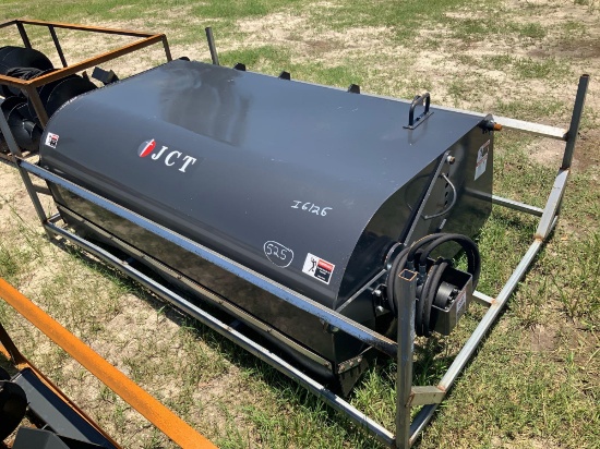 Unused JCT 72in Skid Steer Box Broom