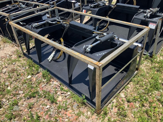 Unused JCT 72in Skid Steer Grapple Bucket