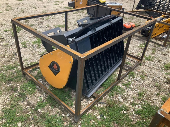 Unused 2021 Wolverine Skid Steer Concrete Mixer