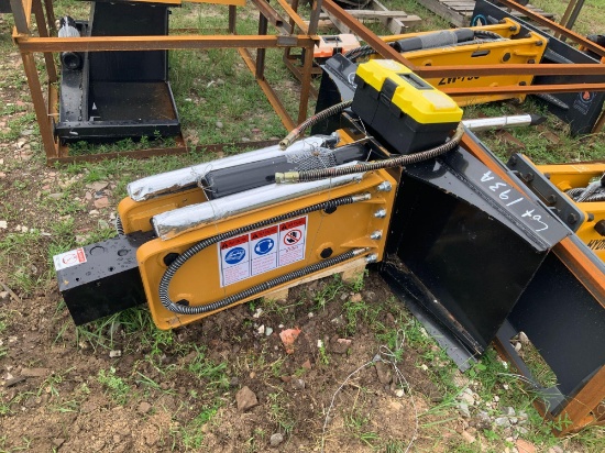 Unused 2021 Agrotk 680 Skid Steer Concrete Breaker