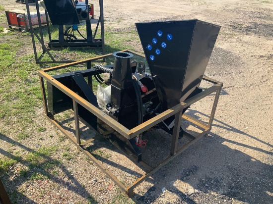 Unused 2021 Mower King SSBX42S Skid Steer Mulcher Attachment