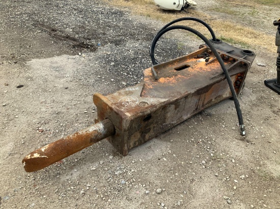 Hydraulic Excavator Hammer Breaker Attachment