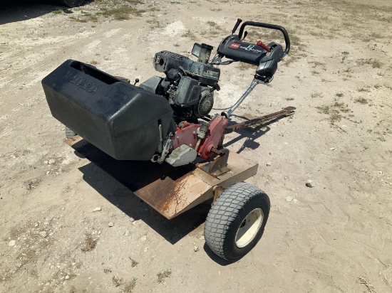 Toro Greensmaster 1000 with Trailer