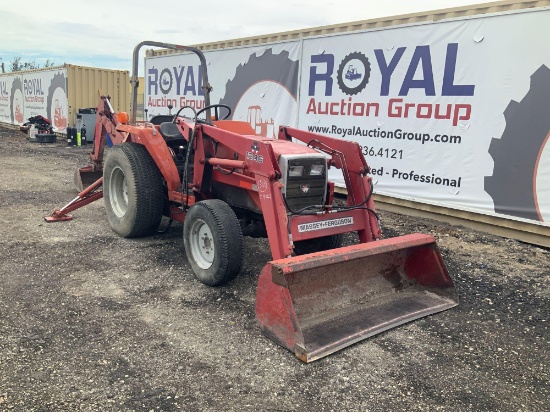 Massey Ferguson MF1250 4WD Loader Backhoe Tractor