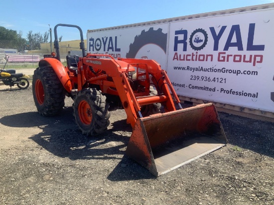 Kubota M5640SU 4WD Front End Loader Tractor