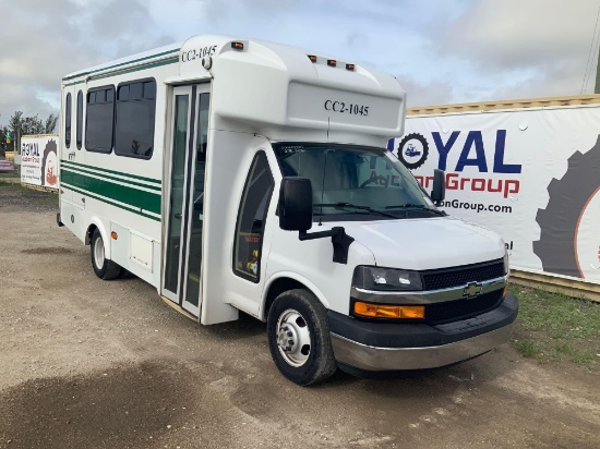 2015 Chevrolet Express 12 Passenger Shuttle Bus