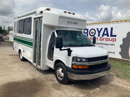 2015 Chevrolet Express 12 Passenger Shuttle Bus