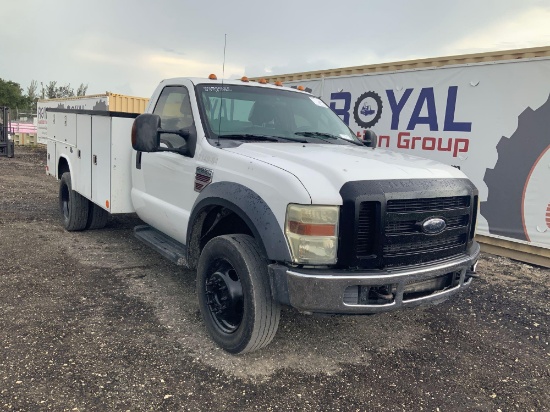 2008 Ford F-550 4x4 Dually Service Truck