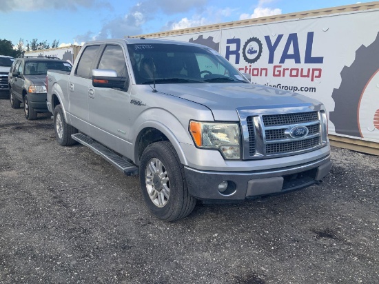 2012 Ford F-150 Ecoboost 4x4 Crew Cab Pickup Truck