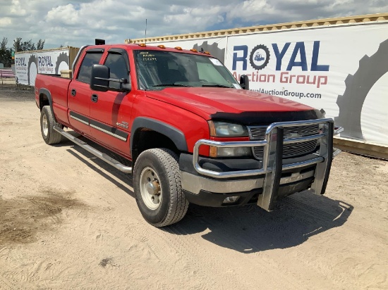 2006 Chevrolet Silverado 2500HD 4x4 Crew Cab Pickup Truck