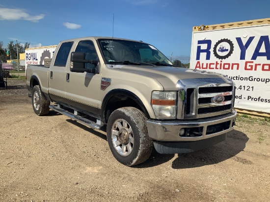 2009 Ford F-250 4x4 Crew Cab Pickup Truck