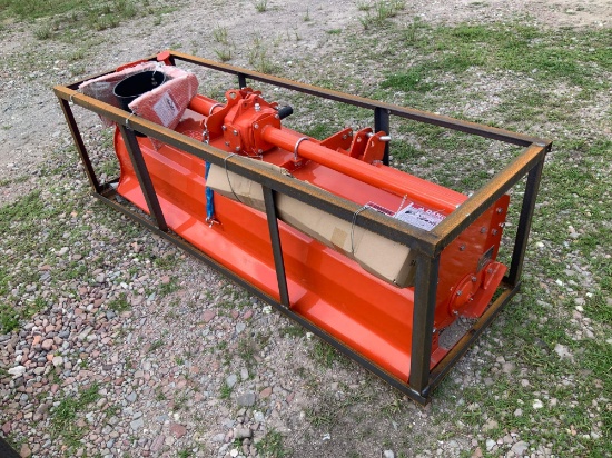 Unused 2021 Mower King TAS81 72in 3 Point Tiller Attachment
