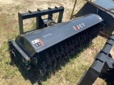 Unused JCT 72in Skid Steer Angle Broom
