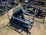 Unused JCT Skid Steer Auger Attachment