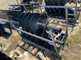 Unused JCT Skid Steer Auger Attachment
