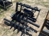 Unused JCT Skid Steer Auger Attachment