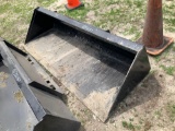 Unused 84in Skidsteer Bucket