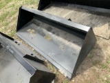 Unused 78in Skidsteer Bucket