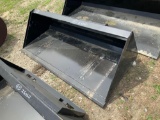 Unused 72in Skidsteer Bucket