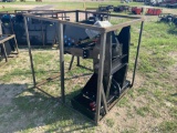 Unused 2021 Mower King SSBX42S Skid Steer Mulcher Attachment