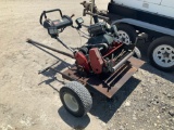 Toro Greensmaster 1000 with Trailer