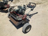Toro Greensmaster 1000 with Trailer