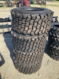 Set of 4 Unused 33X15.5-16.5 Earthforce High Flotation Tires