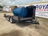 2021 Event Machine Inc. ST-712 Flatbed Trailer with Fuel Tank