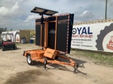2008 Ver-Mac PCMS 1500 Trailer Mounted Message Board