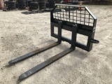 Unused JBX 4000 48in Skid Steer Forks