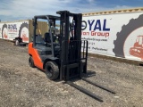 2013 Toyota 8FDU25 4,500lb Hard Tire Forklift