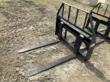 Unused Kievel 42in 3500lb Skid Steer Forks
