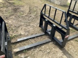 Unused Kievel 42in 3500lb Skid Steer Forks